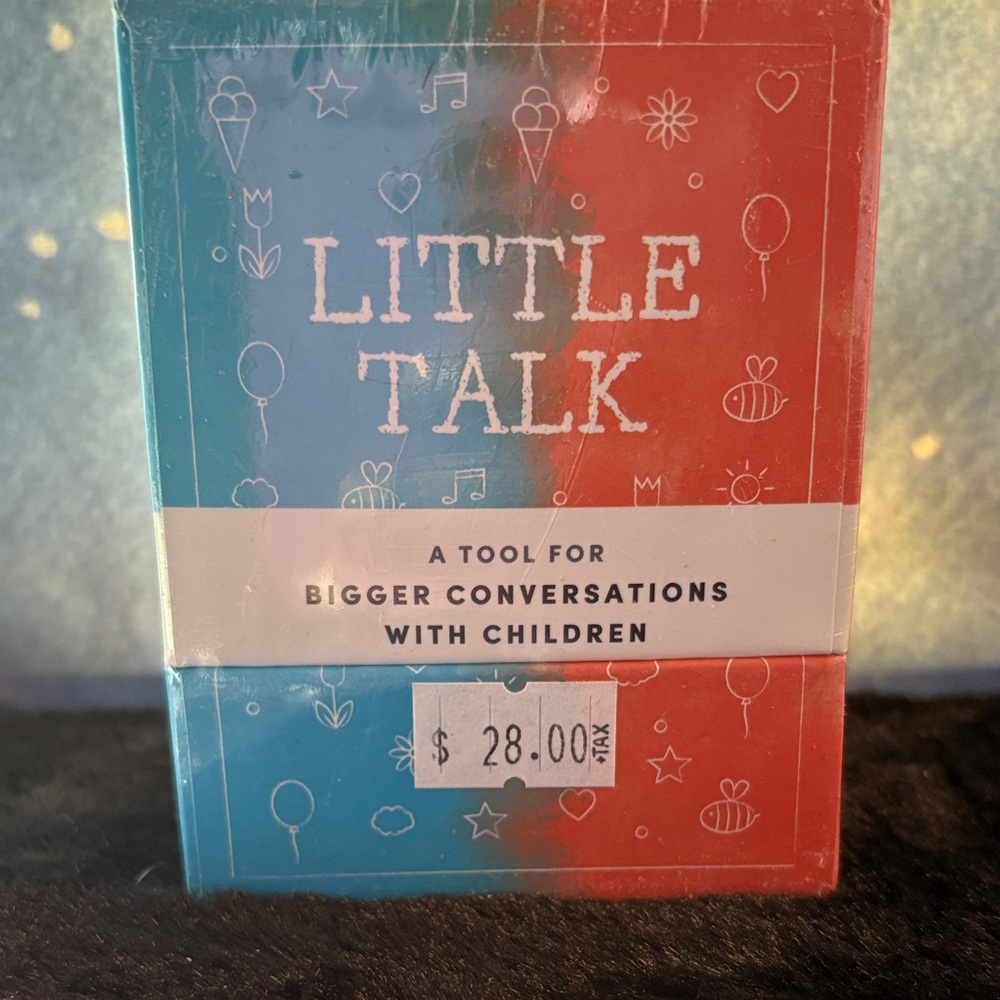 Conversation Card Game for Children - Blue & Red